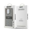 57630 7 dkny kozeny kryt s monovzorom pruhom a kovovym logom pre iphone 15 pro max bezovy