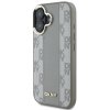 49371 1 dkny kozeny obal sachovnicovy vzor magsafe dkhmp16spcpvsle iphone 16 bezovy