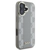 49371 5 dkny kozeny obal sachovnicovy vzor magsafe dkhmp16spcpvsle iphone 16 bezovy
