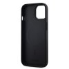 46989 2 dkny kozeny pevny kryt na iphone 15 so sachovnicovym monovzorom a magsafe dkhmp15spcpvslk cierny