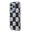 57639 5 dkny kryt iml checkered mono pattern pre iphone 15 pro max cierny
