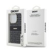 47070 7 dkny pevny kryt na iphone 15 pro s monovzorom a pruhmi a magsafe dkhmp15lhrhsek cierny