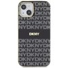 47064 5 dkny pevny kryt na iphone 15 s monovzorom a pruhmi a magsafe dkhmp15shrhsek cierny