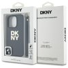 47076 6 dkny pevny kryt na iphone 16 pro max s remienkom na zapastie a logom dkhcp16xpbswsk cierny