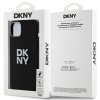 46914 7 dkny pevny silikonovy kryt na iphone 15 s kovovym logom dkhcp15ssmcbsk cierny
