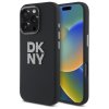 46776 dkny pevny silikonovy kryt na iphone 16 pro max s kovovym logom dkhcp16xsmcbsk cierny