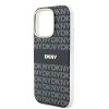 49320 1 dkny tvrdy obal texturovany vzor s pruhom dkhmp16xhrhsek iphone 16 pro max cierny