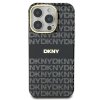 49320 2 dkny tvrdy obal texturovany vzor s pruhom dkhmp16xhrhsek iphone 16 pro max cierny