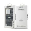 49320 7 dkny tvrdy obal texturovany vzor s pruhom dkhmp16xhrhsek iphone 16 pro max cierny