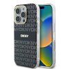 49320 dkny tvrdy obal texturovany vzor s pruhom dkhmp16xhrhsek iphone 16 pro max cierny