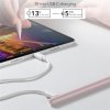 48852 2 esr stylus pen 6c00107 dotykove pero pre ipad magneticke uchytenie bluetooth usb c palm rejection naklon ruzove