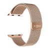 48540 1 fixed mesh strap 32mm ocelovy remienok pre apple watch 1 10 se se 2 38 40 41 42mm ruzovo zlaty
