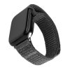 48582 fixed nylon sporty strap 35mm nylonovy sportovy remienok pre apple watch 1 10 se se 2 ultra ultra 2 42 44 45 46 49mm tmavosivy