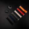 48582 2 fixed nylon sporty strap 35mm nylonovy sportovy remienok pre apple watch 1 10 se se 2 ultra ultra 2 42 44 45 46 49mm tmavosivy