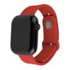 48546 fixed silicone sporty strap set 35mm silikonovy sportovy remienok set pre apple watch 1 10 se se 2 ultra ultra 2 42 44 45 46 49mm cerveny