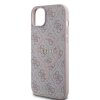 44649 4 guess 4g kolekcia kozeny kryt na iphone 15 plus s magsafe guhmp15mg4gfrp ruzovy