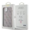 44649 6 guess 4g kolekcia kozeny kryt na iphone 15 plus s magsafe guhmp15mg4gfrp ruzovy