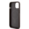 44055 5 guess 4g kolekcia kozeny kryt na iphone 15 plus s magsafe guhmp15mg4gfrw hnedy