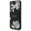 54717 2 guess grained flowers magsafe guhms25spgnmplmk kryt pre samsung galaxy s25 cierny