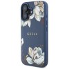 58578 2 guess grained flowers magsafe kryt pre iphone 16 modry