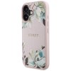 58563 2 guess grained flowers magsafe kryt pre iphone 16 ruzovy