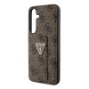 48084 4 guess grip stand 4g triangle strass guhcs24spgs4tdw kryt na samsung galaxy s24 hnedy
