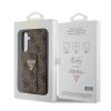 48084 6 guess grip stand 4g triangle strass guhcs24spgs4tdw kryt na samsung galaxy s24 hnedy