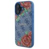 52089 2 guess hardcase 4g flower print magsafe puzdro guhmp16sp4ropemcb pre iphone 16 modre