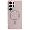 55530 1 guess iml glitter circle magsafe guhms25lhfgerep ochranny kryt s trblietavym kruhovym motivom a magsafe pre samsung galaxy s25 ultra ruzovy