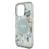 44127 4 guess iml kvetinovy kryt s kruhom a magsafe na iphone 16 pro max guhmp16xhfwbdcen zeleny