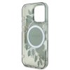 44127 5 guess iml kvetinovy kryt s kruhom a magsafe na iphone 16 pro max guhmp16xhfwbdcen zeleny