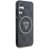 54765 5 guess iml metal glitter 4g circle triangle magsafe guhms25shg4prtgk kryt pre samsung galaxy s25 cierny