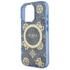 44169 5 guess iml pivonkovy kryt na 4g pozadi s magsafe na iphone 16 pro guhmp16lh4pyeeb modry