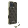 46767 2 guess pevny kryt 4g charms collection na iphone 16 pro guhcp16lgf4gbr hnedy