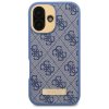 42921 1 guess pevny kryt 4g s logom a magsafe na iphone 16 plus guhmp16mu4gprb modry