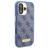 42921 3 guess pevny kryt 4g s logom a magsafe na iphone 16 plus guhmp16mu4gprb modry