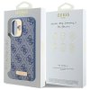 42921 6 guess pevny kryt 4g s logom a magsafe na iphone 16 plus guhmp16mu4gprb modry