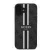 45423 2 guess pevny kryt 4g s potlacenymi pruhmi a magsafe na iphone 16 plus guhmp16mp4rpsk cierny