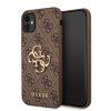 46740 guess pevny kryt 4g s velkym kovovym logom na iphone 11 guhcn614gmgbr hnedy