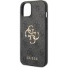46479 4 guess pevny kryt 4g s velkym kovovym logom na iphone 15 plus guhcp15m4gmggr sivy