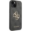 46479 2 guess pevny kryt 4g s velkym kovovym logom na iphone 15 plus guhcp15m4gmggr sivy