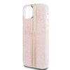 44928 4 guess pevny kryt iml 4g gold stripe na iphone 15 plus guhcp15mh4psegp ruzovy
