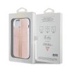 44928 6 guess pevny kryt iml 4g gold stripe na iphone 15 plus guhcp15mh4psegp ruzovy