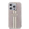 44967 2 guess pevny kryt iml 4g gold stripe na iphone 15 pro guhcp15lh4psegp ruzovy