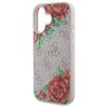 49578 5 guess tvrdy obal 4g flower print magsafe guhmp16sp4ropemcp iphone 16 ruzovy
