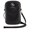 49155 1 guess universal phone pouch zip triangle 4g univerzalne puzdro na telefon guwbzpgstegk nastavitelny popruh zapinanie na zips cierne