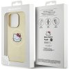 57435 6 hello kitty kryt hardcase leather kitty head s magsafe pre iphone 13 pro zlaty