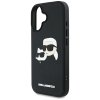 55095 1 karl lagerfeld 3d design klhcp16srbckchlk gumeny ochranny kryt s 3d motivom karl choupette pre iphone 16 cierny