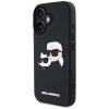 55095 2 karl lagerfeld 3d design klhcp16srbckchlk gumeny ochranny kryt s 3d motivom karl choupette pre iphone 16 cierny