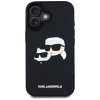 55095 3 karl lagerfeld 3d design klhcp16srbckchlk gumeny ochranny kryt s 3d motivom karl choupette pre iphone 16 cierny